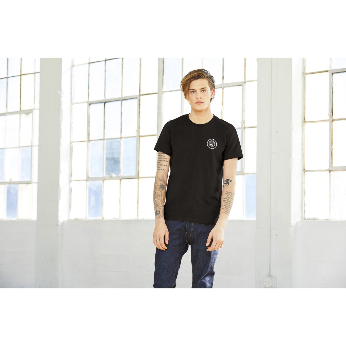 Rabble Unisex Black Tee