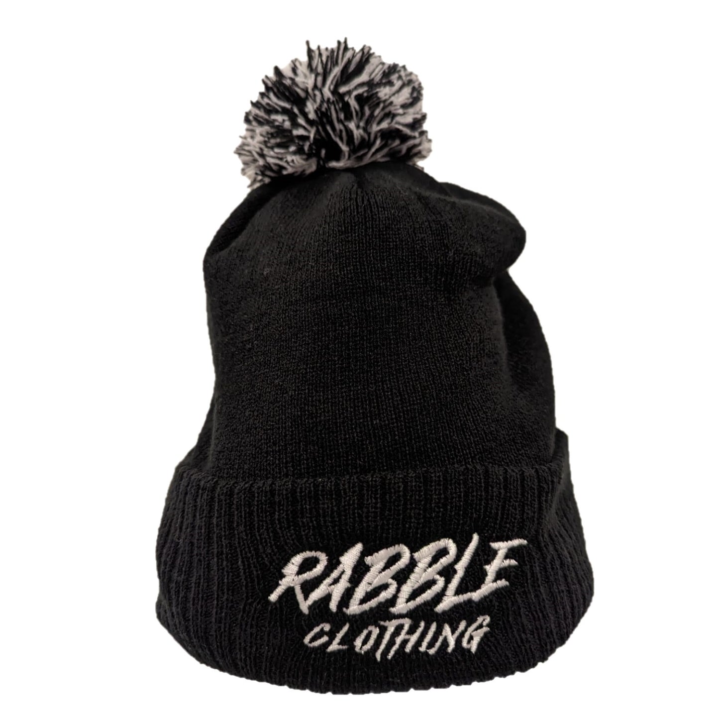 Rabble Black Snowstar Beanie
