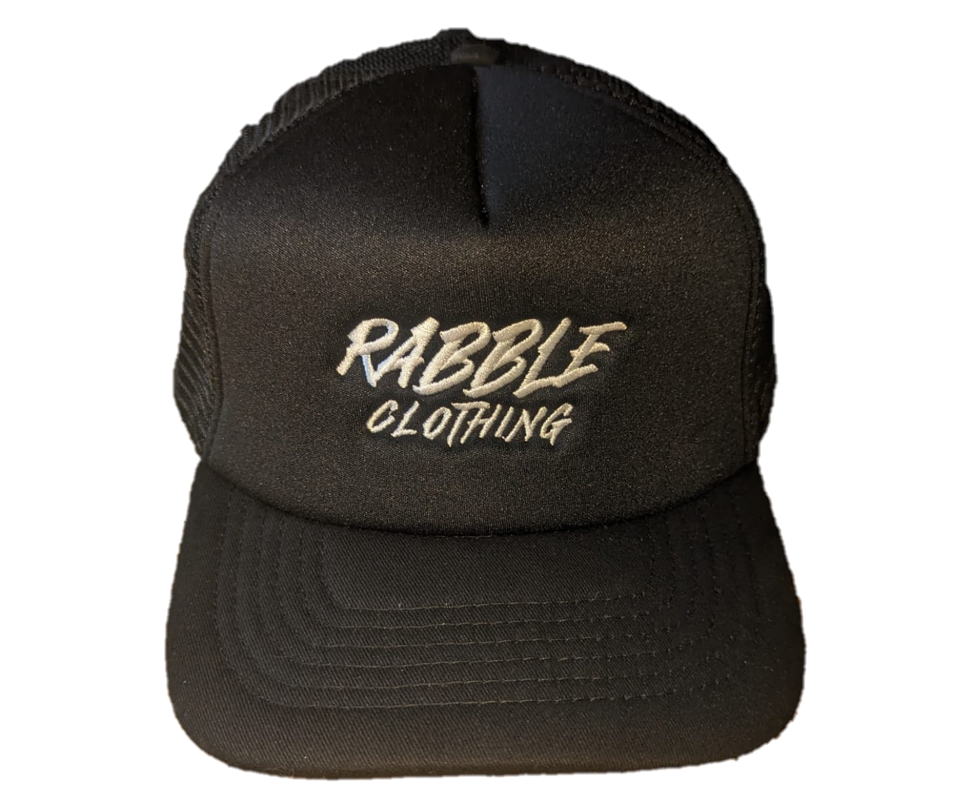 Rabble Black Trucker Cap