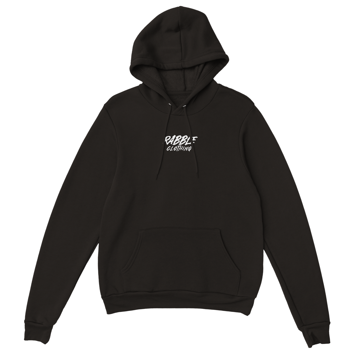 Rabble Unisex Black Hoodie